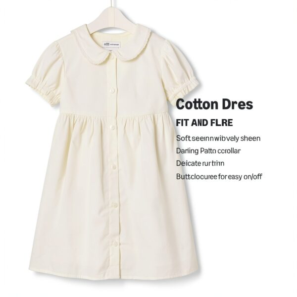 Amazon Essentials Baby Girls Dress Cotton Floral Sofia-2