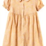 Amazon Essentials Baby Girls Floral Dress Cotton Ruffle-0