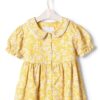 Amazon Essentials Baby Girls Dress Cotton Floral Ruffle-2
