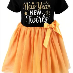 Unique Baby Girls New Years Dresses Soft Comfortable Holiday-0