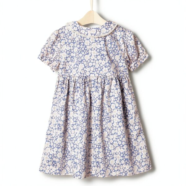 Amazon Essentials Baby Girls Dress Cotton Floral Ruffle-5