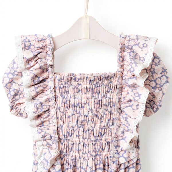 Amazon Essentials Baby Girls Dresses Cotton Floral-4