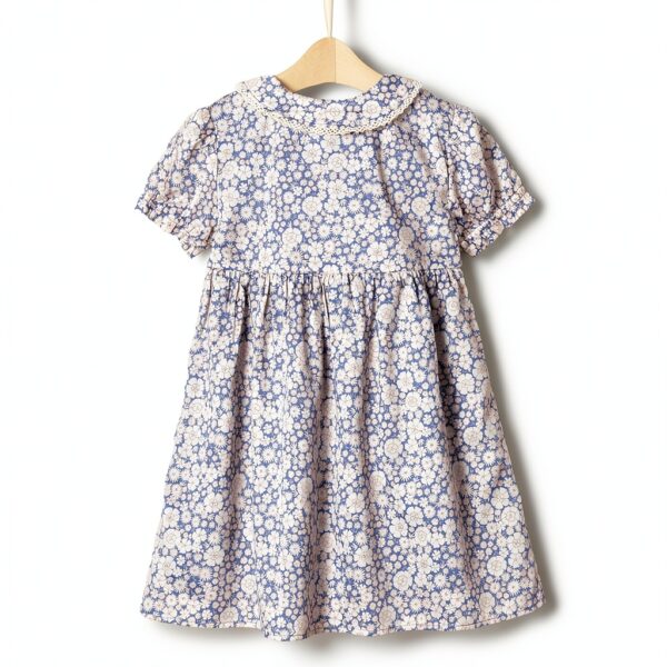 Amazon Essentials Baby Girls Dress Cotton Floral Ruffle-5