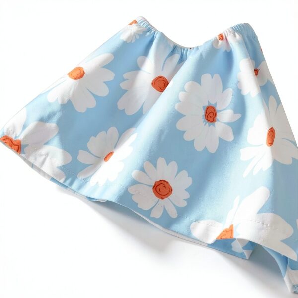 Baby Girl Summer Dress Polyester Halter Backless Boho Style-6