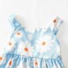 Baby Girl Summer Dress Polyester Halter Backless Boho Style-4
