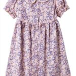 Amazon Essentials Baby Girls Dress Cotton Floral Ruffle-0
