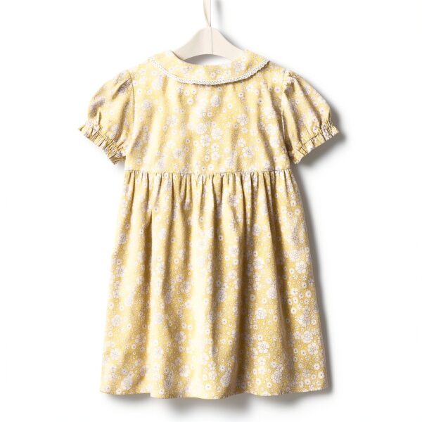 Amazon Essentials Baby Girls Dress Cotton Floral Ruffle-5