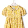 Amazon Essentials Baby Girls Floral Dress Cotton Ruffle-2