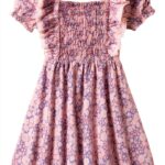 Amazon Essentials Baby Girls Dresses Cotton Floral-0