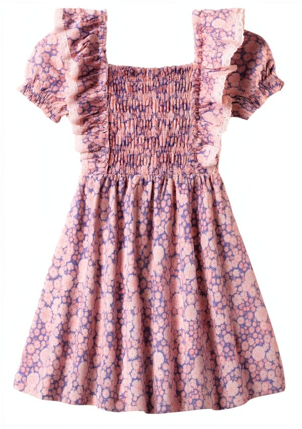 Amazon Essentials Baby Girls Dresses Cotton Floral-0