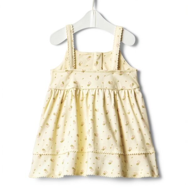 Amazon Essentials Baby Girls Cotton Fit Flare Dress Sofia-5